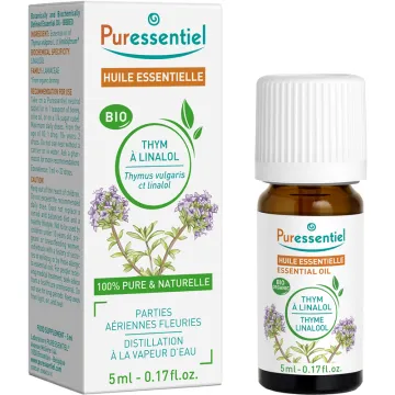 Huile essentielle Thym à linalol Bio 5 ml Puressentiel