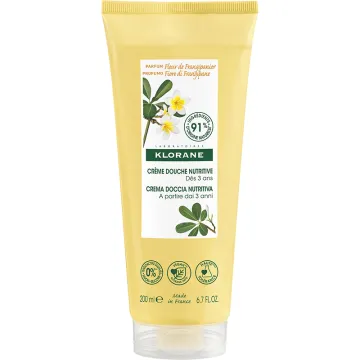 Klorane Crème de Douche Nutritive Cupuaçu Fleur de Frangipanier 200 ml
