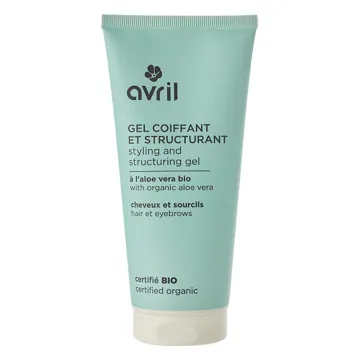 Avril Gel Coiffant et Fixant Cheveux et Sourcils Bio 200 ml