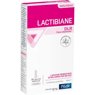 Pileje Lactibiane DLR Flore Intestinale 30 gélules (10 milliards)