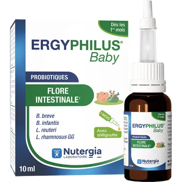 Nutergia Ergyphilus Baby – Probiotiques pour bébé – 10 ml