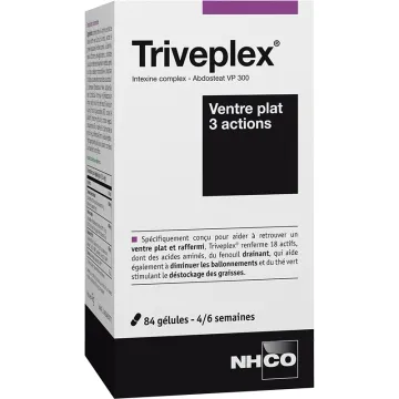 NHCO Triveplex Ventre Plat 3 Actions 84 gélules