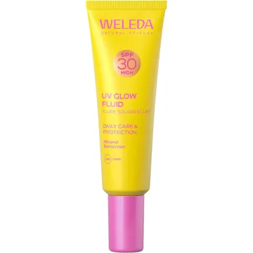 Weleda Fluide Solaire Éclat UV Glow SPF30 Visage 30 ml