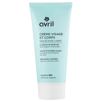 Avril Crème Visage et Corps Bio 200ml