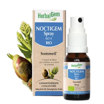 Herbalgem Complèxe Noctigem Spray GC11 Sommeil Bio 15 ml
