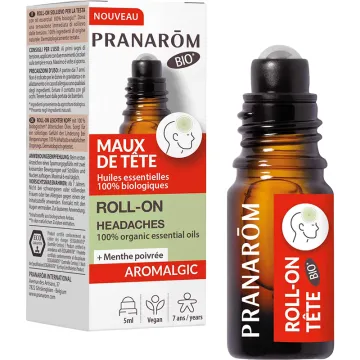 Pranarôm Aromalgic Roll-on Maux de Tête 5 ml