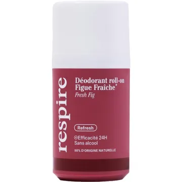 Respire Déodorant Roll-On Figue 24h 50 ml