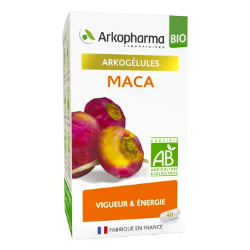 Arkogélules Maca Vigueur et Énergie Bio 45 gélules