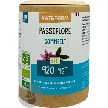 Passiflore Bio 200 gélules Nat & Form