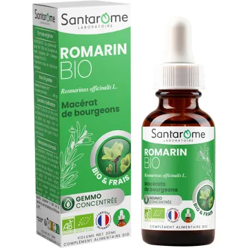 Santarome Macérat de Bourgeons de Romarin Bio – 30 ml