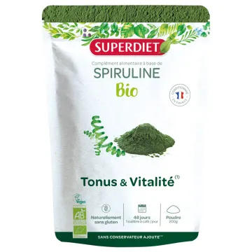 Superdiet Spiruline Bio Poudre 200g
