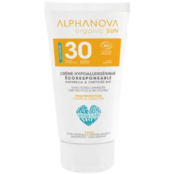 Alphanova Sun Bio Spf30 Crème Visage 50ml