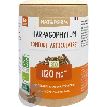 Harpagophytum Bio 200 gélules Nat & Form