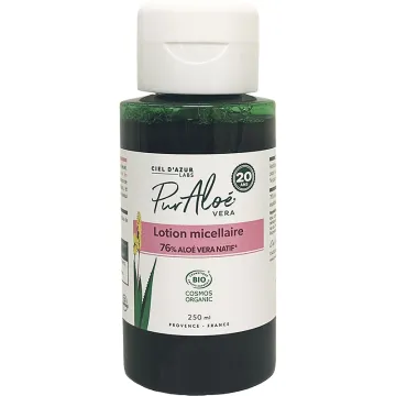 Pur Aloé Lotion Micellaire 76 % Aloe Vera Bio 250 ml