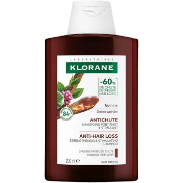 Klorane Antichute Shampoing Quinine & Edelweiss Bio - 200 ml