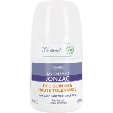 Eau Thermale Jonzac Déodorant Soin Haute Tolérance 24 h 50 ml