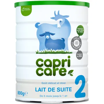 Capricare 2 Lait de Suite de Chèvre 6-12 Mois 800 g
