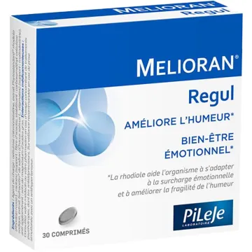 Pileje Melioran Régul 30 comprimés (rhodiole et safran)