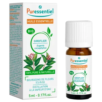 Huile essentielle Giroflier Bio 5 ml Puressentiel