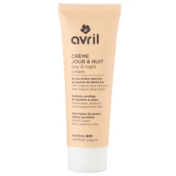 Avril Crème jour et Nuit Bio 50ml