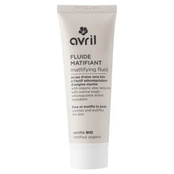 Avril Fluide Matifiant Bio 50ml