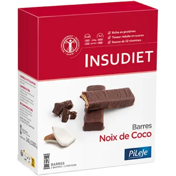 Insudiet Pileje Barre Noix de Coco 12 Barres