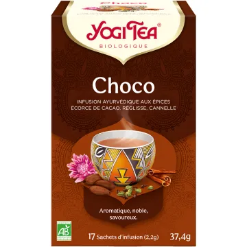 Yogi Tea Choco Infusion Chaï Bio 17 sachets