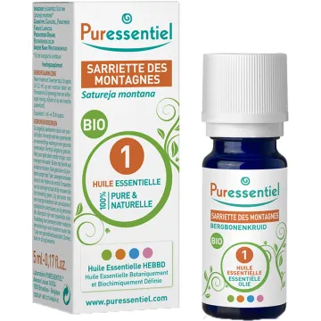 Huile essentielle Sarriette des montagnes Bio 5 ml Puressentiel