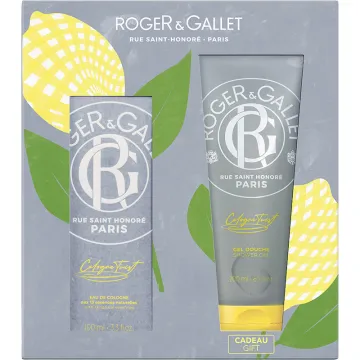 Roger&Gallet Coffret Homme Cologne Twist Eau de Cologne 100ml + Gel Douche 200ml