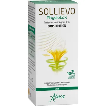 Aboca Sollievo Physiolax Constipation Sirop - Flacon de 180 g