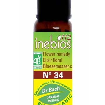 Inebios Fleur de Bach n°34 Water Violet Hottonie des Marais Bio 10 ml