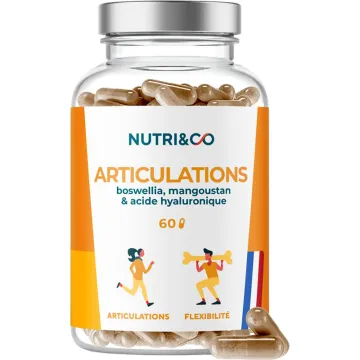Nutri&Co Articulations Boswellia & Mangoustan 60 Gélules