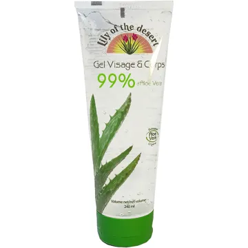 Lily of the Desert Gel d’Aloe Vera Bio Visage et Corps 240 ml