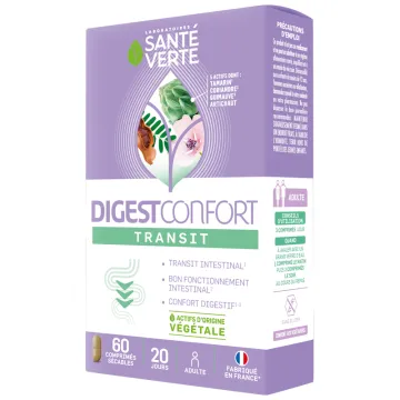 DigestConfort Transit 60 comprimés – Santé Verte