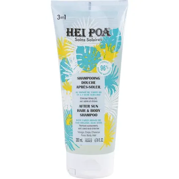 Hei Poa Shampooing Douche Après-Soleil Monoï de Tahiti 200 ml