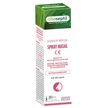 Olioseptil Spray Nasal Nez Bouché - Dispositif Médical - 20 ml