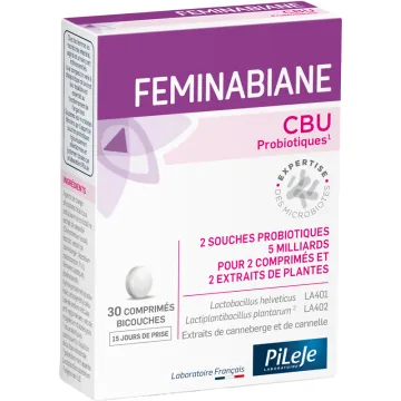 Pileje Feminabiane CBU Confort Urinaire - 30 comprimés