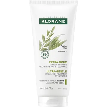 Klorane Après-Shampoing à l'Avoine – Cheveux Délicats 200 ml