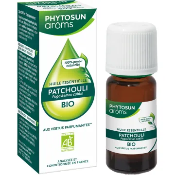 Huile essentielle bio de patchouli 5 ml – Phytosun Arôms