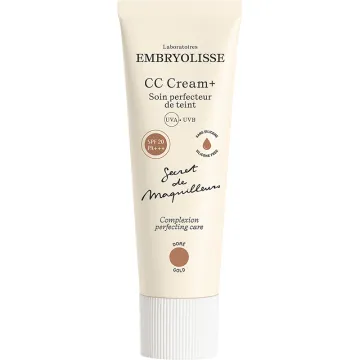 Embryolisse CC Cream+ Soin Perfecteur de Teint SPF20 Doré 30 ml