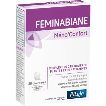 Pileje Feminabiane Méno'Confort Actée à Grappes Rhodiole - 30 comprimés