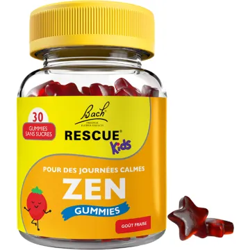 Rescue Kids Zen 30 Gummies - Fraise