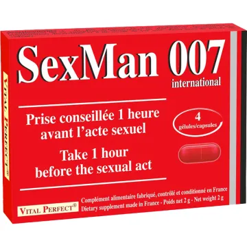 Vital Perfect SexMan 007 4 Gélules
