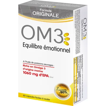 OM3 Équilibre Émotionnel 60 capsules Super Diet