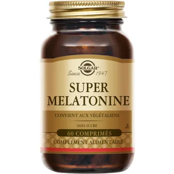Solgar Super Mélatonine 1,9 mg 60 comprimés