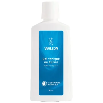 Weleda Gel Tonique Au Cuivre Jambes Légères 200 ml