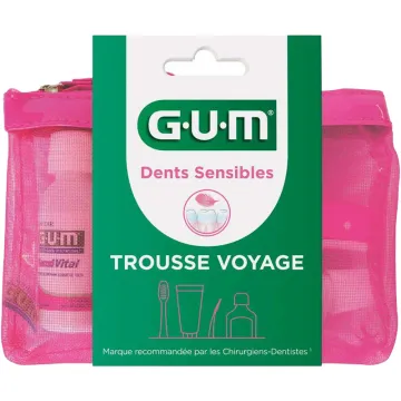 Sunstar GUM Trousse de Voyage Dents Sensibles