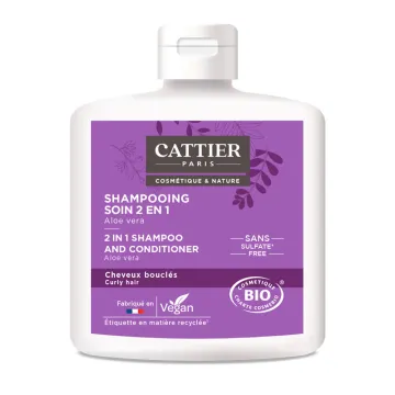 Cattier Shampoing Soin Cheveux Bouclés 2 en 1 250 ml