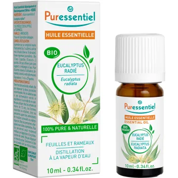 Huile essentielle Eucalyptus radié Bio 10 ml Puressentiel