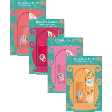 Roger&Gallet Coffret Baume Lèvres & Crème Mains Rose